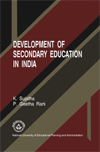 DEVELOPMENT OF SECONDARY EDUCATION IN INDIA